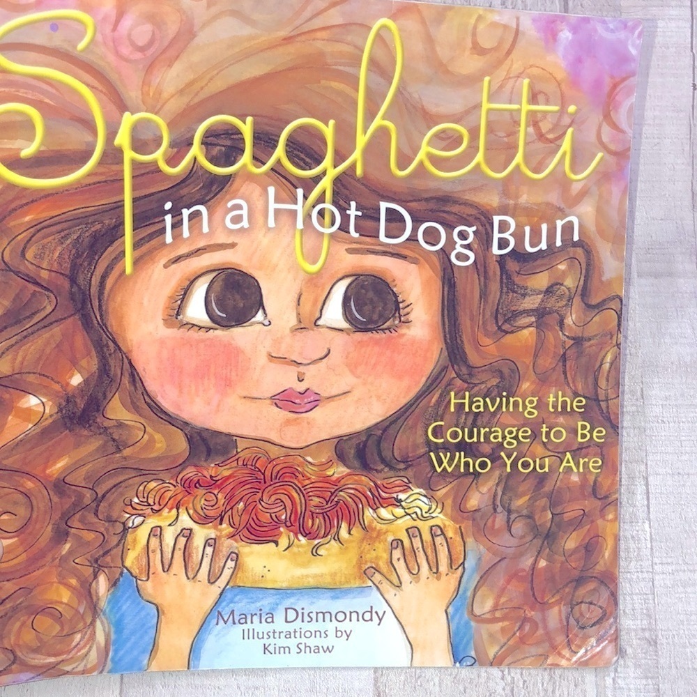 Spaghetti in a hot dog bun children’s book